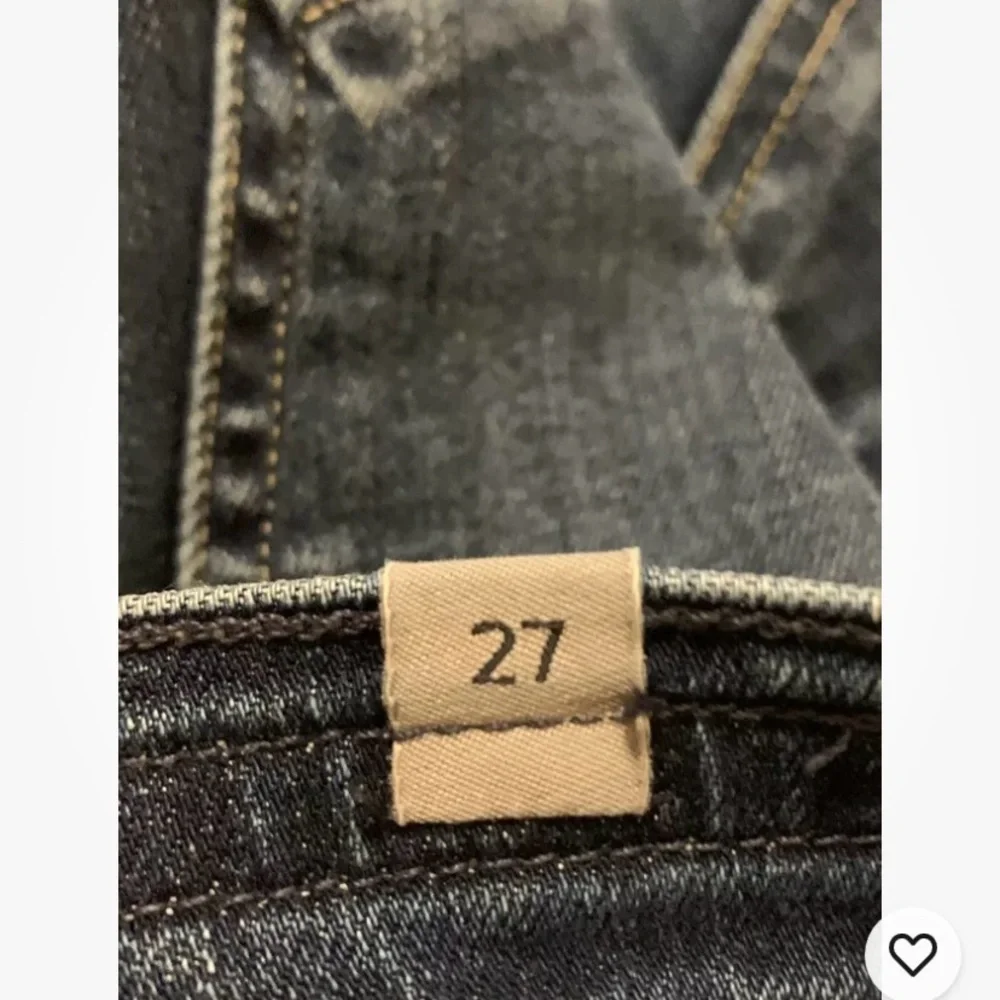 Citizens Of Humanity Jeans Women’s Blue 27 Rocket High Rise Skinny Raw Hem USA - Picture 4 of 11